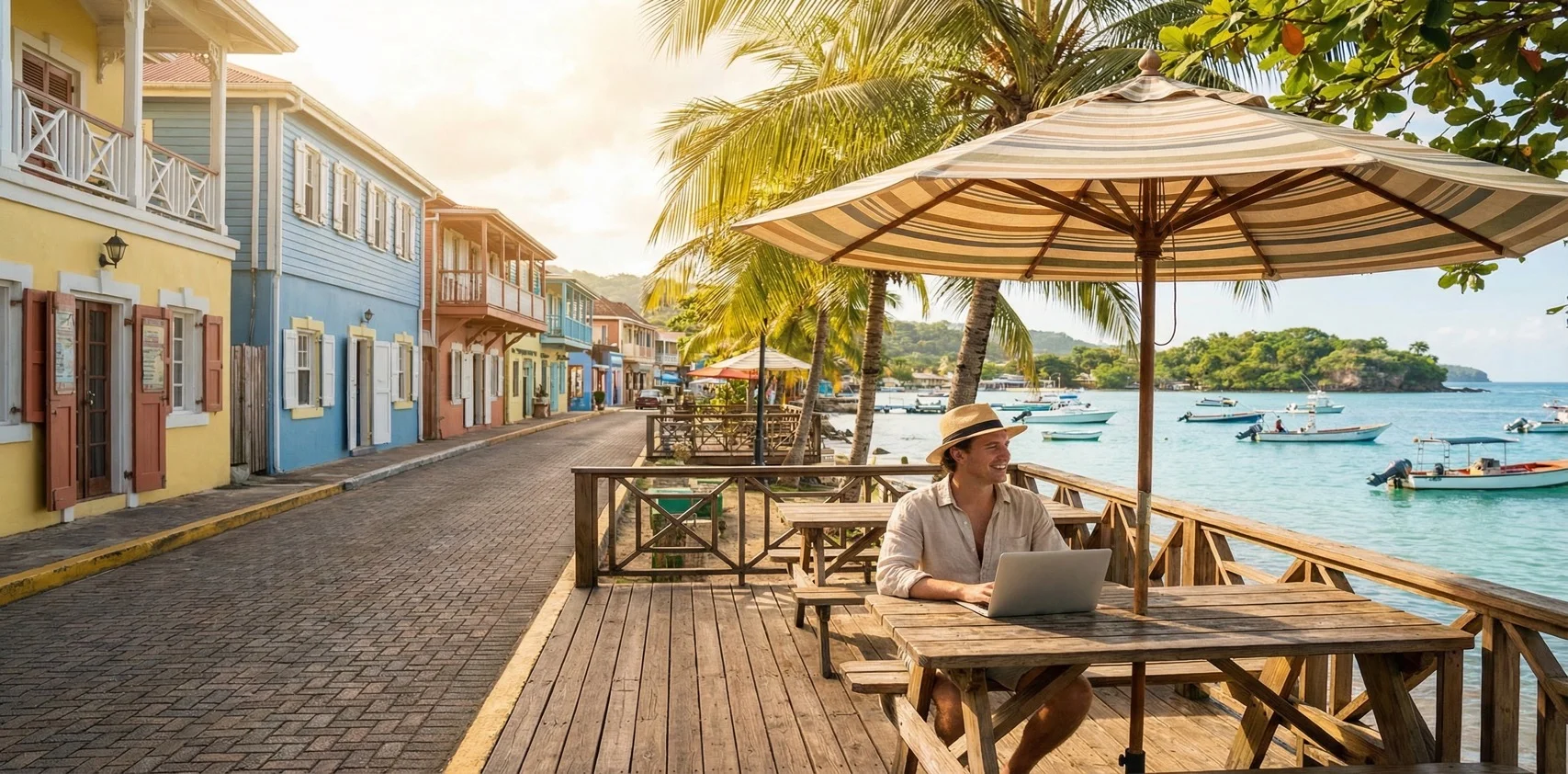 當國家把遊牧者當「稅收替代方案」，從牙買加提案看加勒比海的數位遊牧財政學